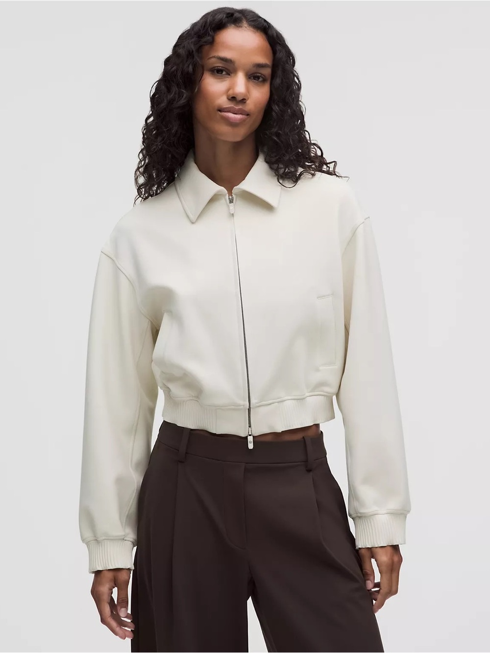 LULULEMON Daydrift bomber jacket cream XS